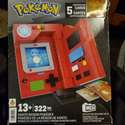 Mega Pokemon Pokedex Building Set