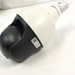 1. OPEN BOX. SYMYNELEC P4 WIRELESS WIFI SECURITY SMART  BULB CAMERA  OPEN BOX  