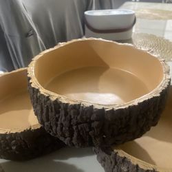 Like Wood Bases For Center Pieces 