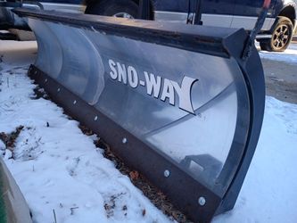 Snow way plow 8ft