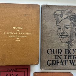Early 1900’s And WW1 Army Training Manuals