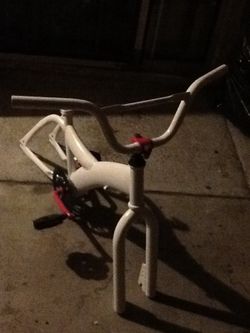 Lil girls bike frame