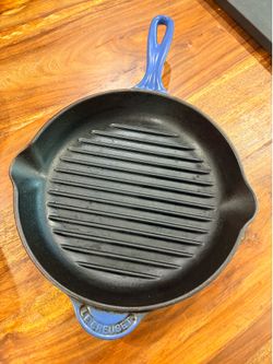 Le Creuset grill skillet