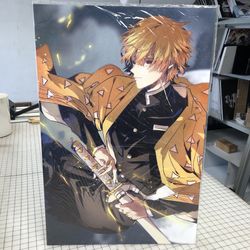 Demon Slayer Poster Board Anime Manga Supreme Off White