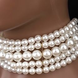 New Pearl Necklace Only 