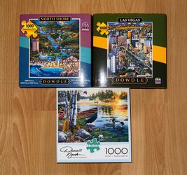 Lot of 3 puzzle games