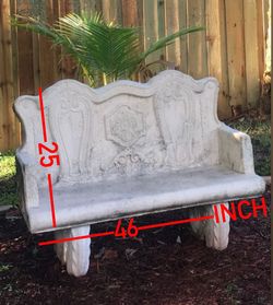 Outdoor bench