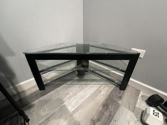 Corner Glass Table