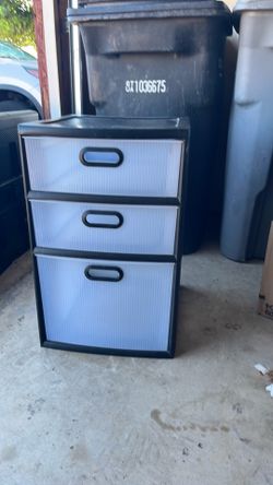 3 tier Plastic storage cubby