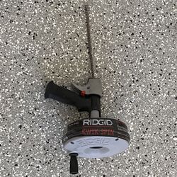RIDGID Hand Spinner Drain Cleaner, 25 Feet Long