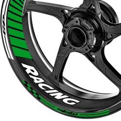 KETABAO Solid Color GP04 17 inchl Stickers Decals Compatible with SCRAMBLER CAFE RACER 17-19 18 Dark Green