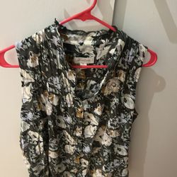 Nordstrom Treasure And Bond Floral Tank 