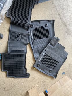 Toyota 4Runner Genuine OEM Rubber Floor Mats - NEW