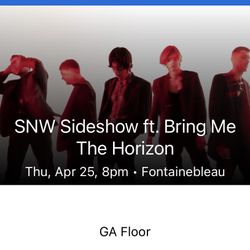 Bring Me The Horizon Vegas Show