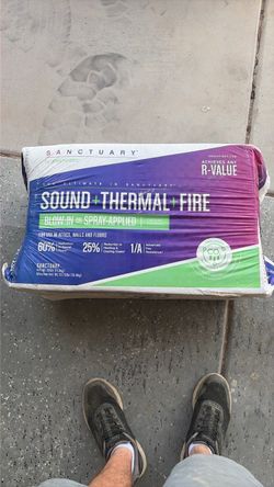 Bag of cellulose insulation