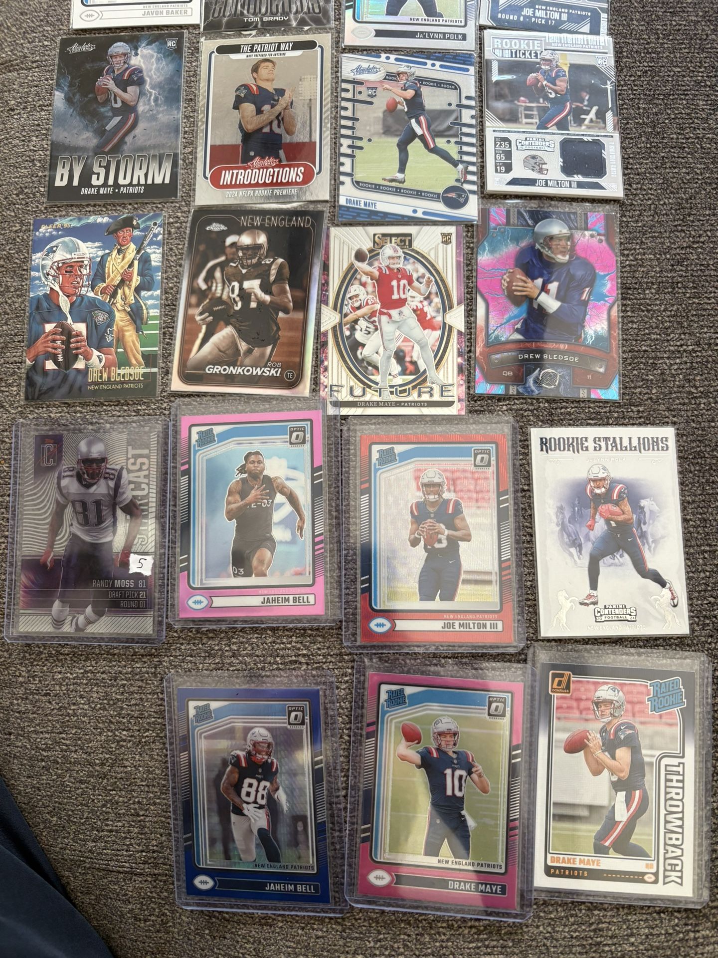 Patriots Cards Football