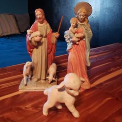 ceramic Mary & Jesus 