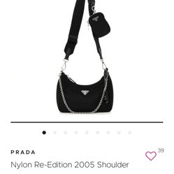 Prada Black Shoulder Bag