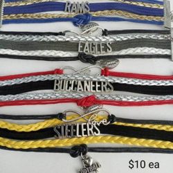 NFL Team Wristlets, New