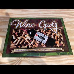 Wine Opoly board Game