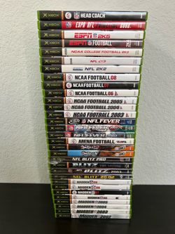 Original Xbox Football games