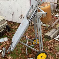 Ridgid MSUV Miter Saw Utility Vehicle Work Stand Center Station Portable