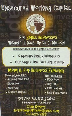 Unsecured business loans