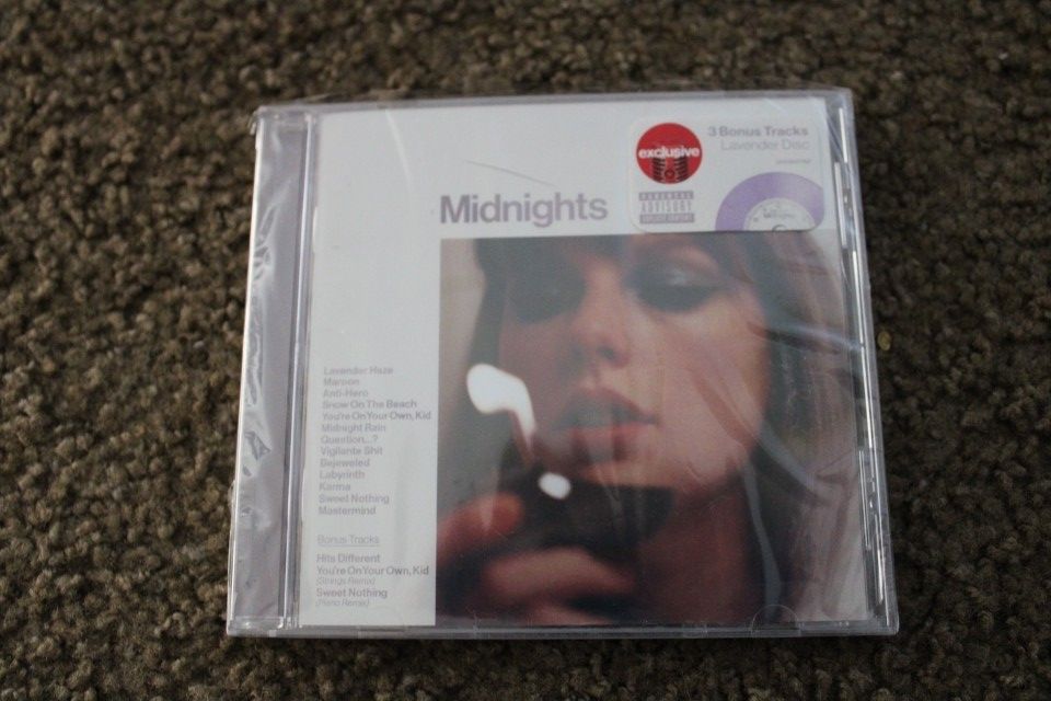 Midnights Taylor Swift CD TS