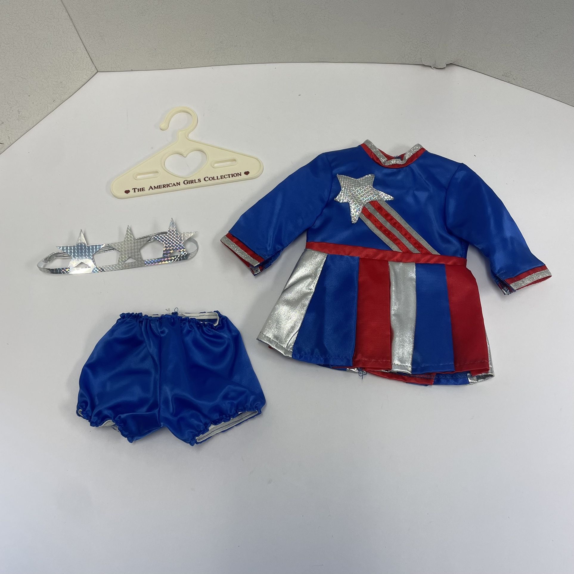 Vtg Mollys Miss Victory 2 Piece Outfit w/Hanger American Girl Pleasant Company