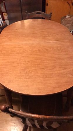 Table with 6 chairs $100