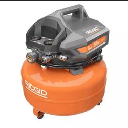 RIDGID OF60150HA 6 Gal. Portable Electric Pancake Compressor