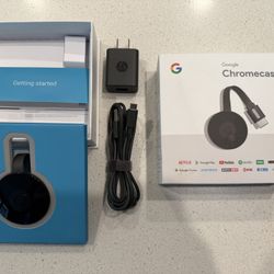 Google Chromecast (2nd Generation) HD Media Streamer - Black (GA3A00097-A03-Z01)