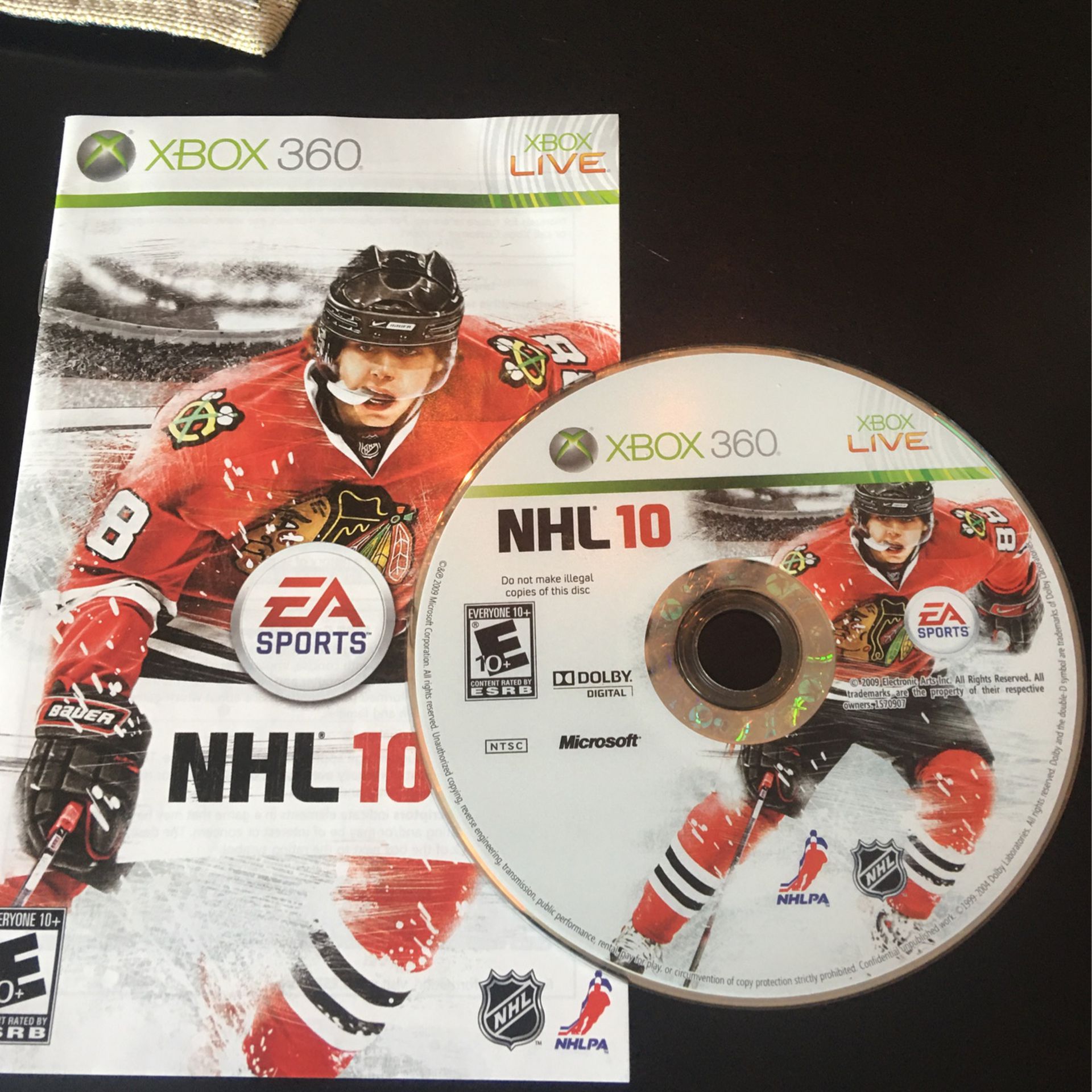 NHL 10 XBox 360