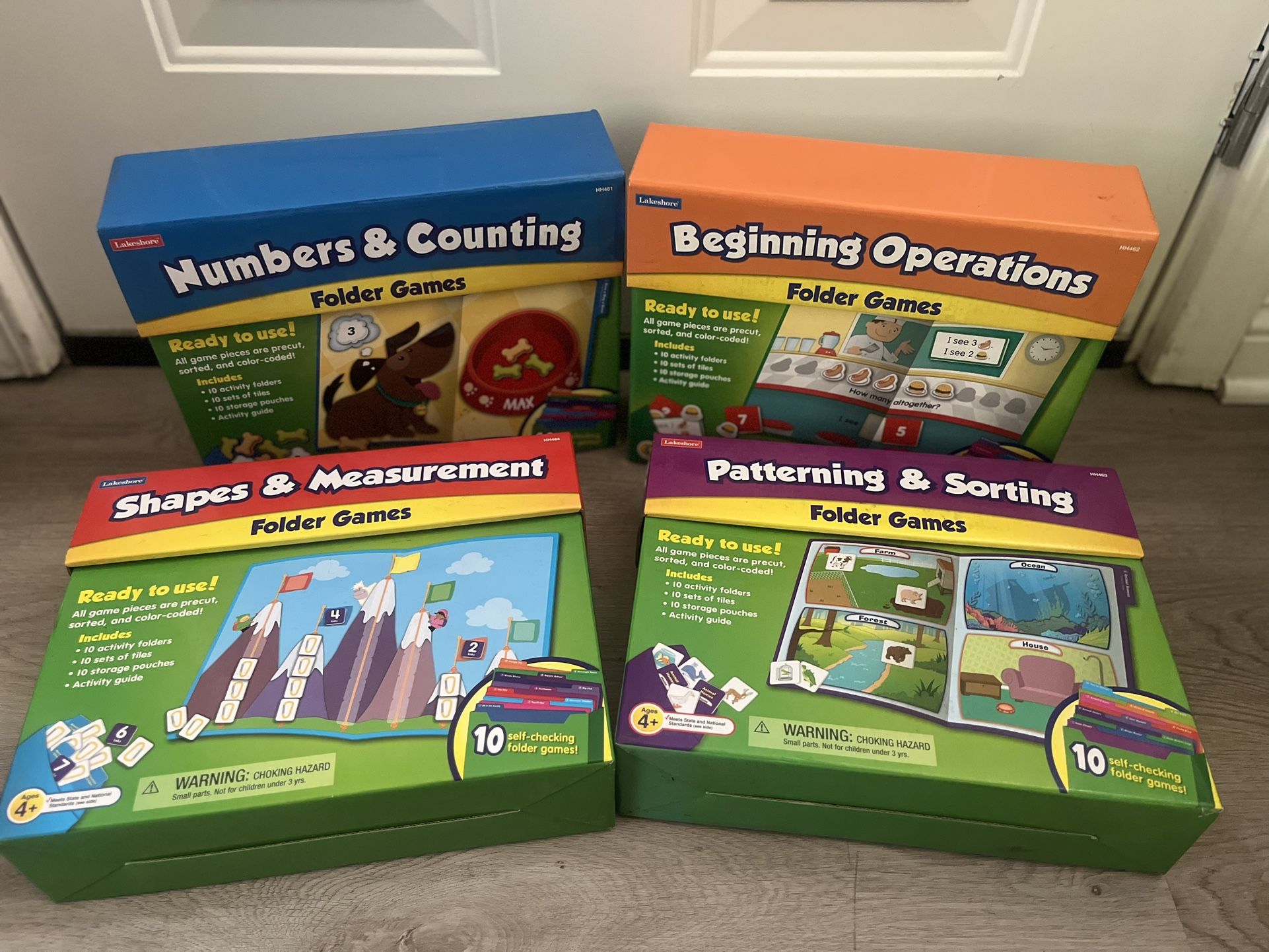 Math Folder Games