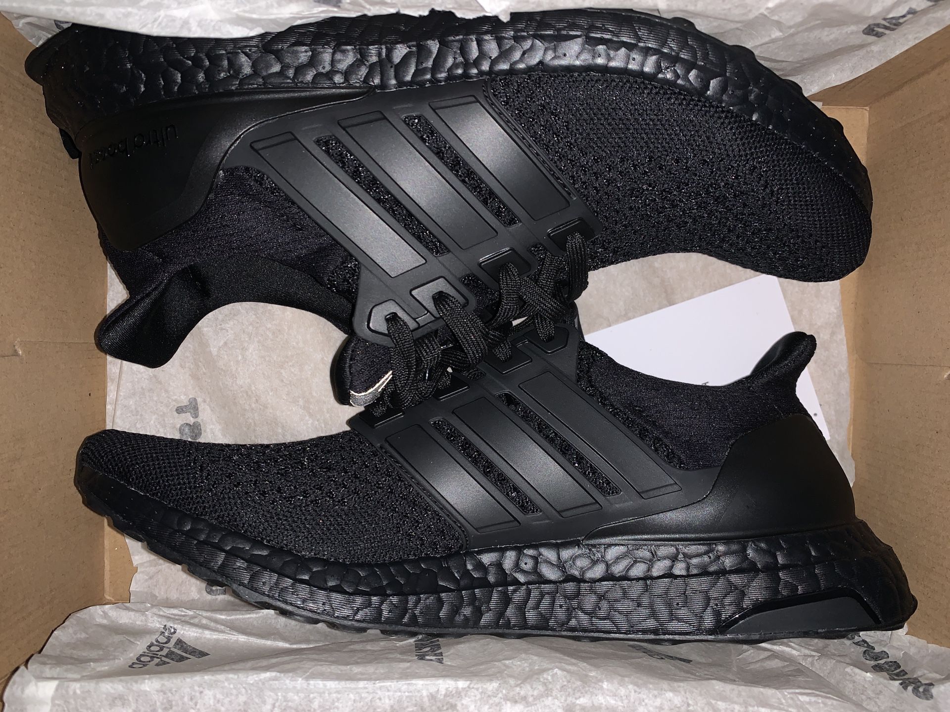 Adidas UltraBoost 1.0 Ltd Triple Black (size 9 / $145)