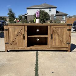 Beautiful Barn Door TV Stand