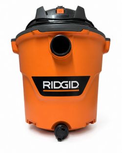 RIDGID NXT HD12000 12 GAL 5.0 PEAK HP WET DRY SHOP VACUUM ORANGE USED