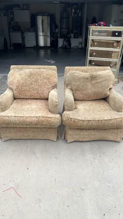 2  LG Fabric chairs