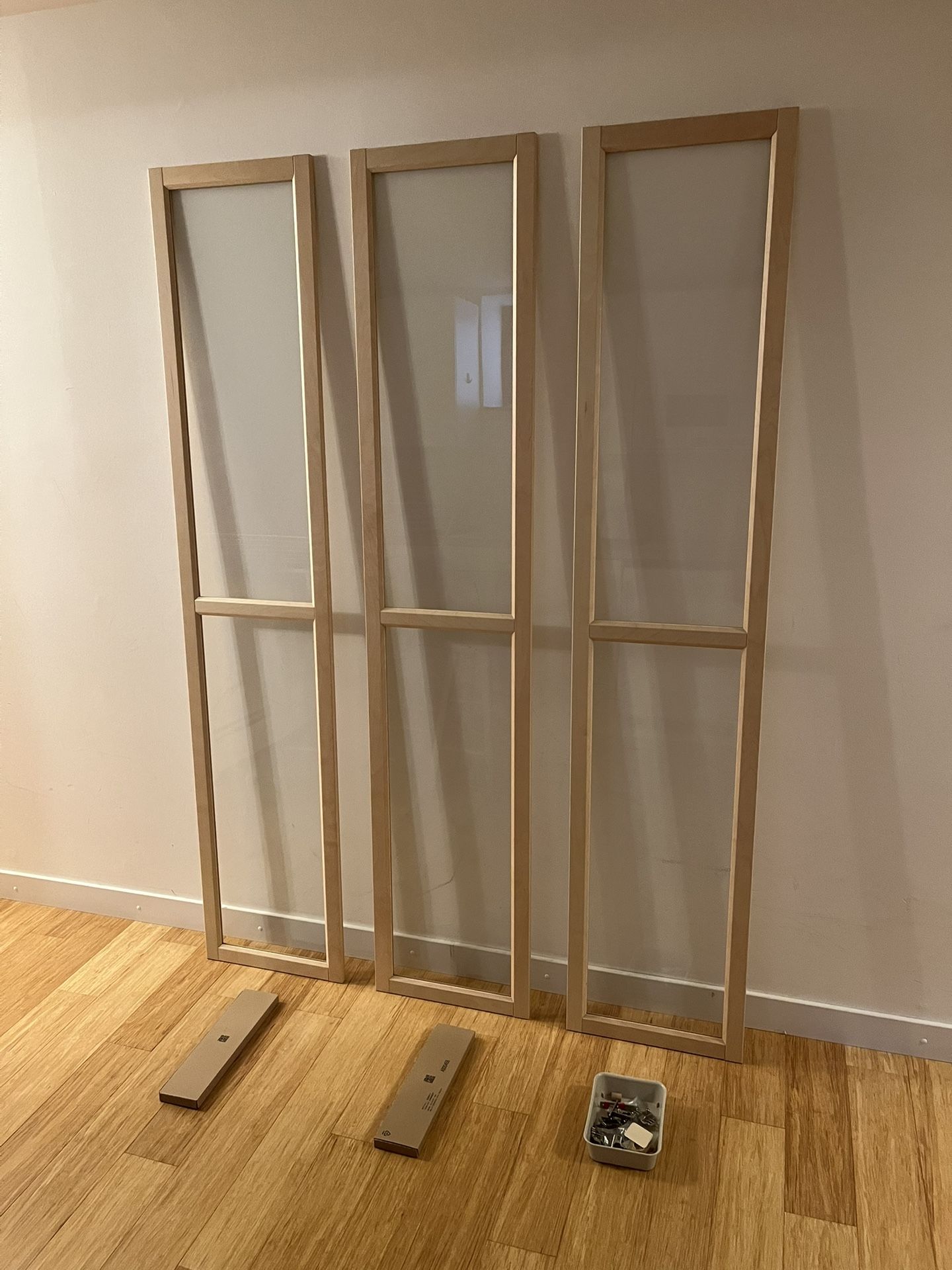 Glass Panel Doors For Ikea Billy Shelves