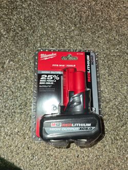 Milwaukee m12 5.0 battery