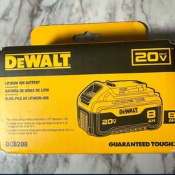 Dewalt 20v 8AH Battery