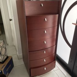 7 Drawer 52” Wooden Dresser