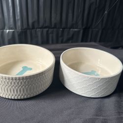 Ceramic Dog Bows/Bone Appetit