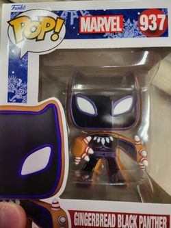 Pop gingerbread black panther new