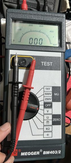 Megger BM403/2 Insulation Continuity Multimeter Tester