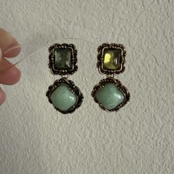 Women’s blue drop Earrings