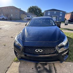 Black 2017 Infinite Q50 3.0t Sport Sedan 4D 