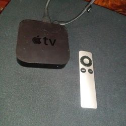 Apple Tv With Remote Control