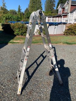 Multi position ladder