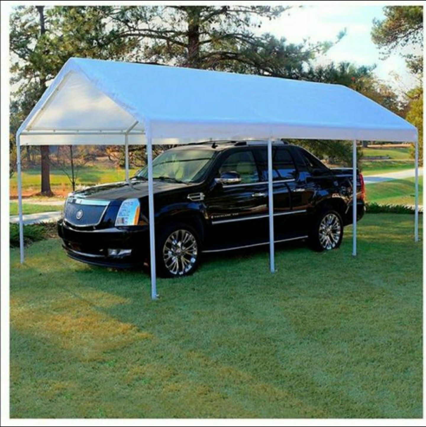 Canopy Tarp Waterproof 10'x20' carpa Lona Tent Carport new